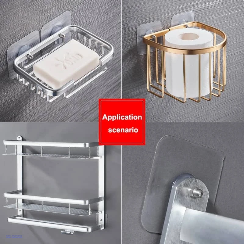 مسمار لاصق شفاف لتعليق الأغراض بدون ثقب الجدار".