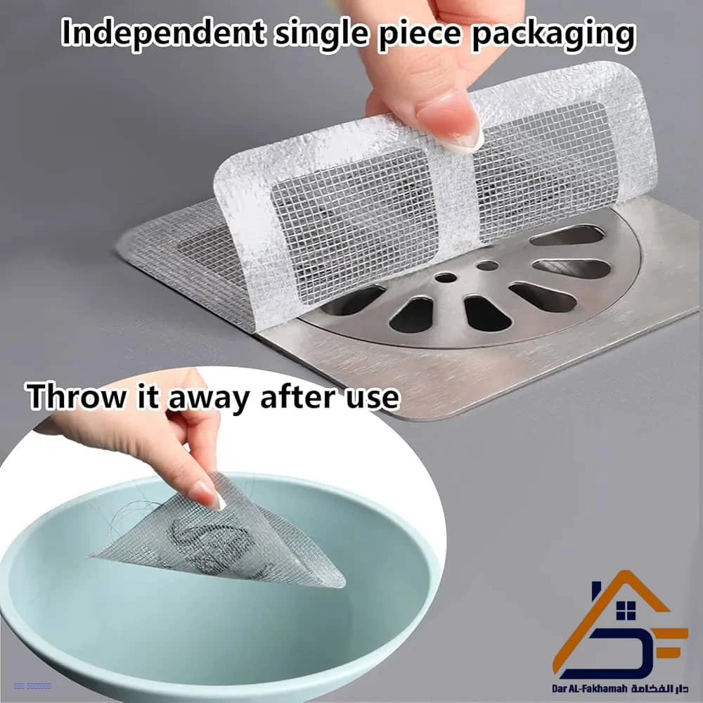 ملصقات تصريف شبكية للاستعمال مرة واحدة – 10 قطع