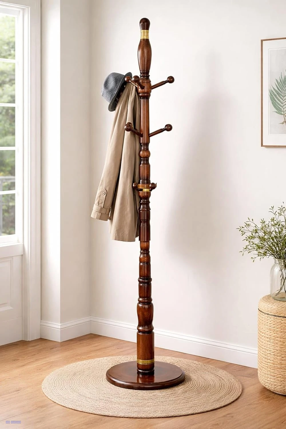 شماعه ملابس خشبيه - متينه