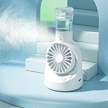 مروحة رذاذ محمولة قابلة للشحن – USB