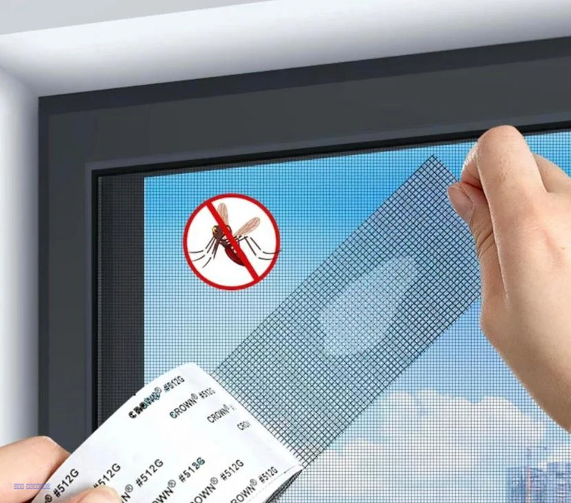 لاصق إصلاح شبك النوافذ