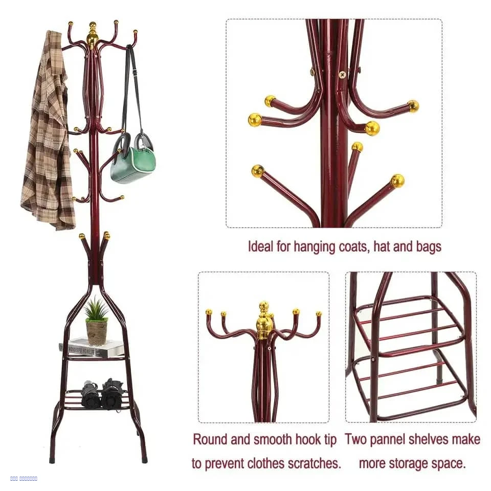 شماعة ملابس حديد (18 خطاف)