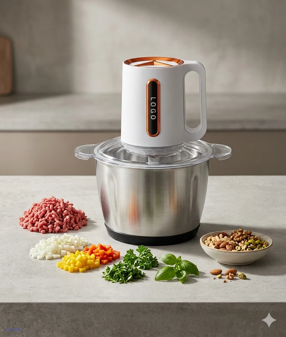 فرامة لحم وخضار