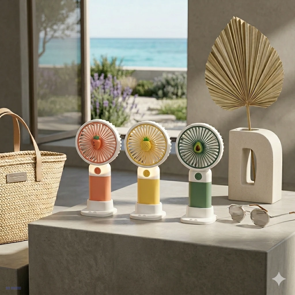 مروحة الفواكه المحمولة 2 في 1