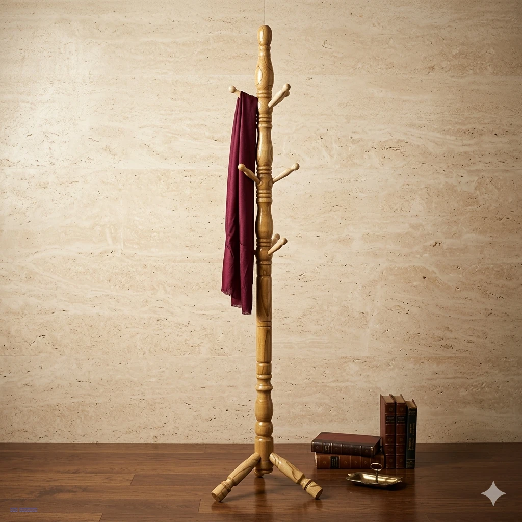 شماعه ملابس خشبيه - متينه