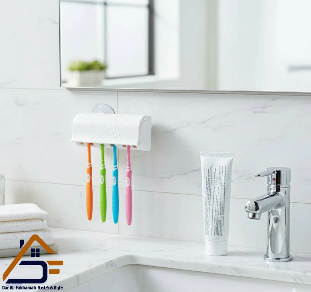 ستاند حامل فرش الأسنان اللاصق