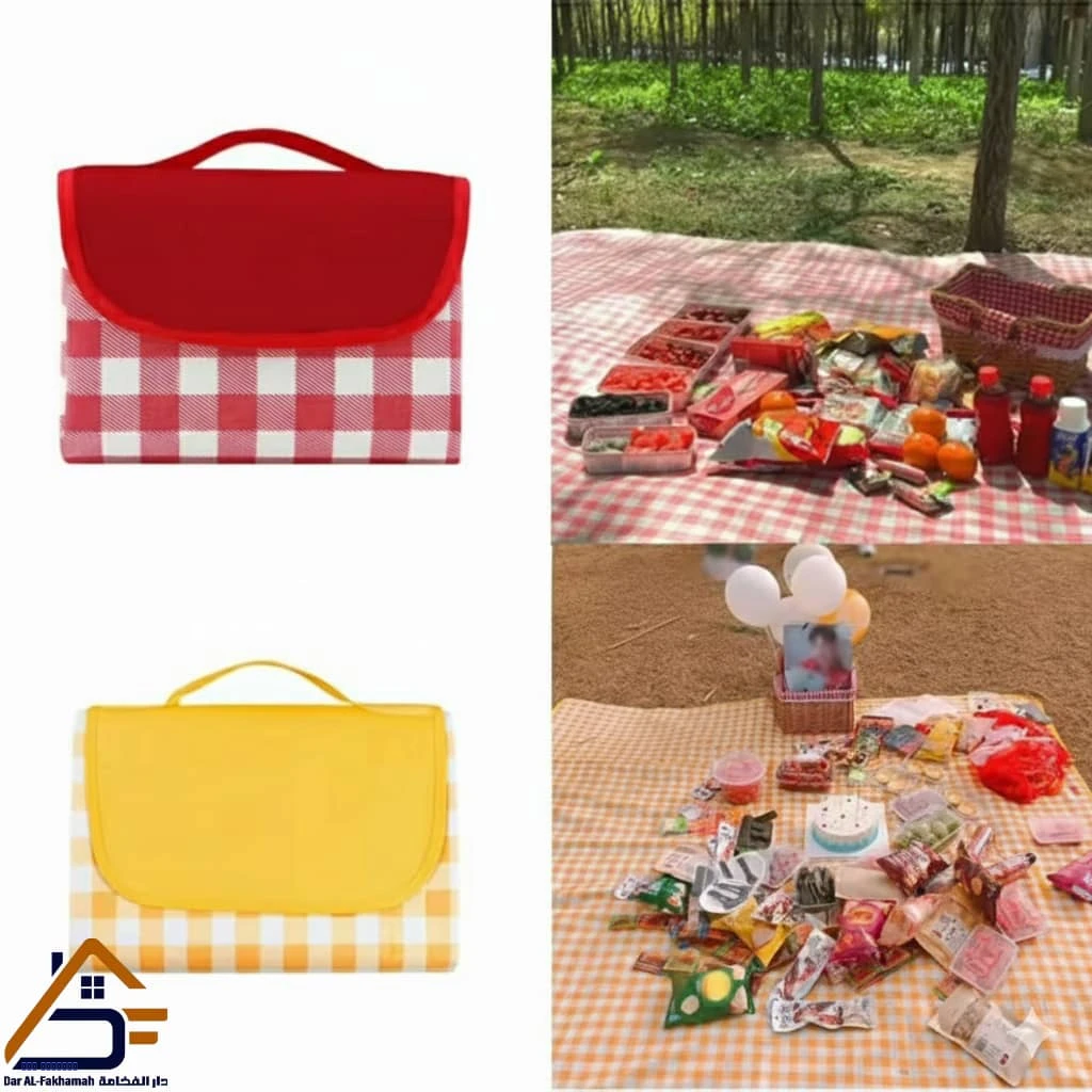 سُفرة طعام كاروهات قابلة للطي (شنطة)