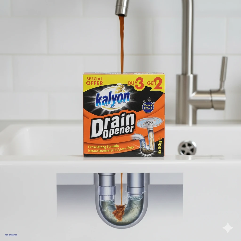 Kalyon Drain Opener – مسلك بالوعات سريع