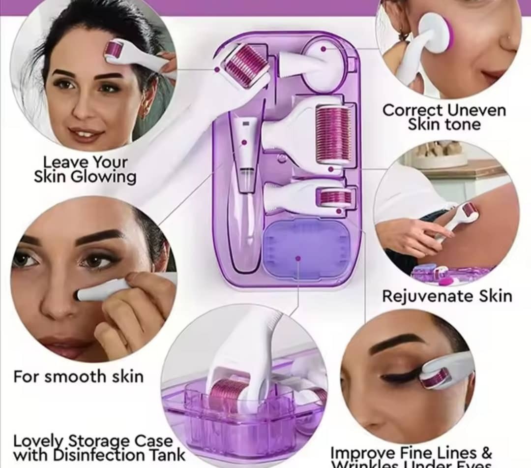 5 في 1 درمارولر – DRS Derma Roller System
